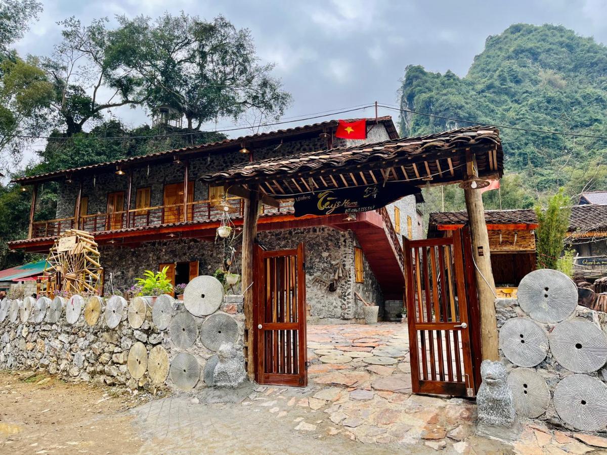 Tay Homestay Lang Da Co Khuoi Ky- Ban Gioc Cao Bang Exteriér fotografie